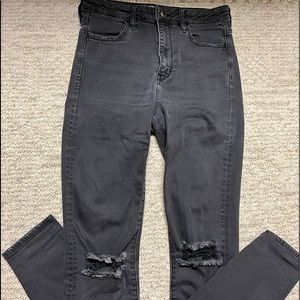 American Eagle super high rise jegging, size US 8